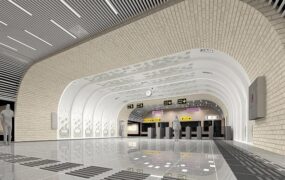 معماری ایستگاه مترو به سبک کلیسا