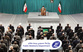 مفید امینی در دیدار رهبر انقلاب