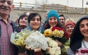 نخستین عکس از الهه محمدی و نیلوفر حامدی