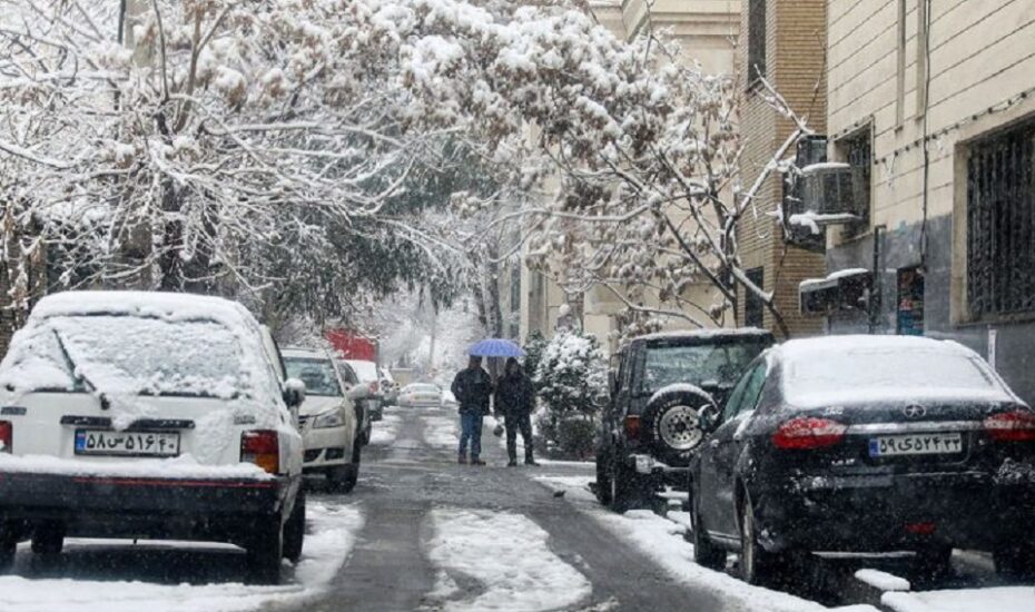 سازمان هواشناسی بارش برف و مه گرفتگی