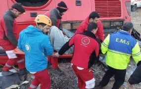 واژگونی اتوبوس کارگران سمنان