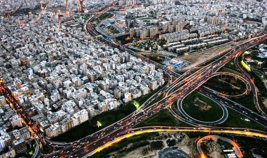 مناطق تهران چینی‌ها