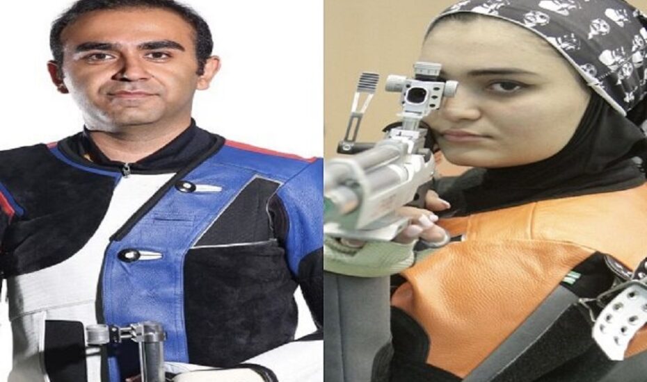 مدال برنز تیم میکس تفنگ