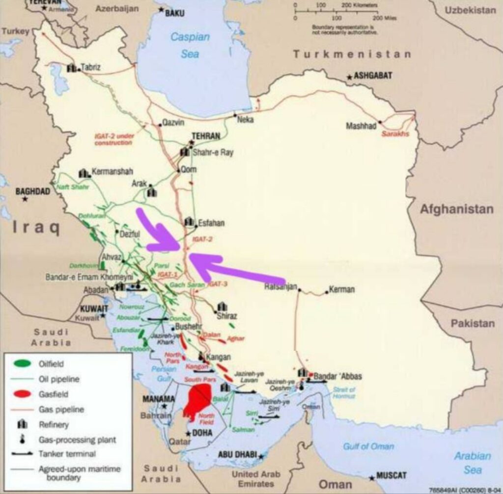 اقدام تروریستی با انفجار خط انتقال گاز