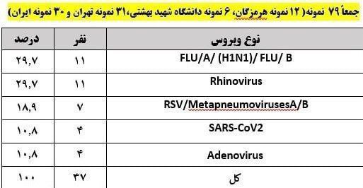 شایع‌ترین ویروس‌