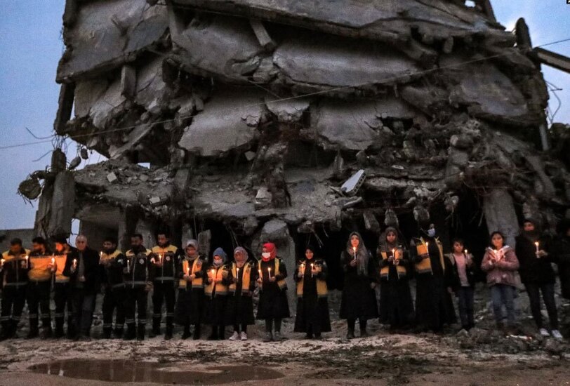 دیدنی های امروز؛ از اعتراضات کشاورزان اروپایی تا سفر رییس جمهوری جدید آرژانتین به اسراییل آیین گرامیداشت یاد قربانیان در نخستین سالگرد زلزله مهیب