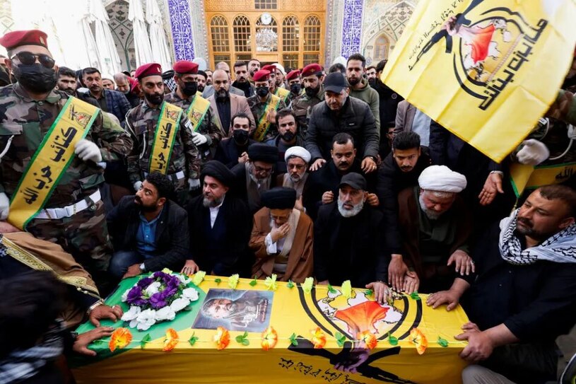 دیدنی های امروز؛ از جشن چهل و پنجمین سالگرد پیروزی انقلاب تا کارناوال درسدن آلمان مراسم تشییع پیکر "ابو باقر السعدی" از رهبران مقاومت عراق