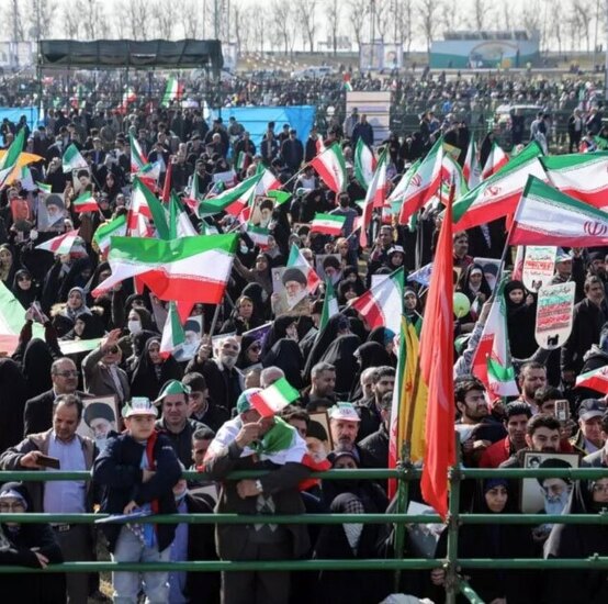 تظاهرات بزرگ چهل و پنجمین سالگرد پیروزی انقلاب اسلامی ایران