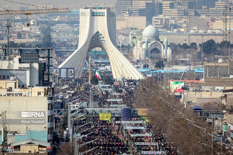 تظاهرات بزرگ چهل و پنجمین سالگرد پیروزی انقلاب اسلامی ایران