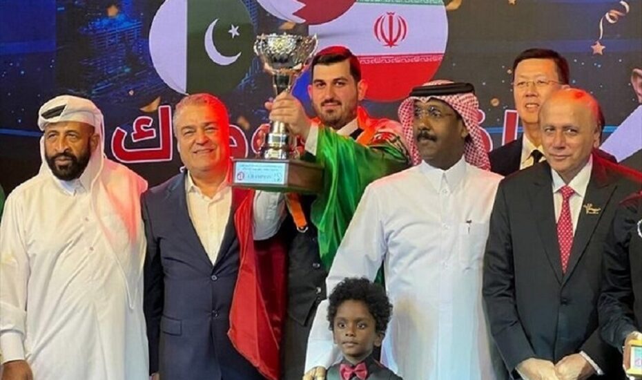 اسنوکر باز ایران قهرمان آسیا