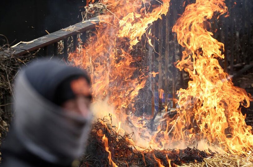 اعتراض کشاورزان بلژیکی به افزایش هزینه ها