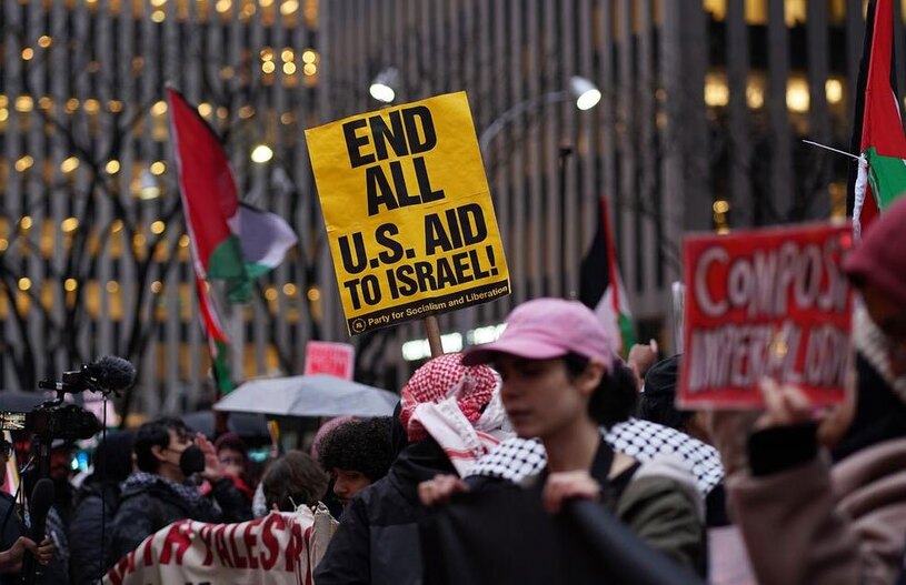 دیدنی های امروز؛ از شستن پای زنان زندانی از سوی پاپ تا تصاویر برگزیده طبیعت 2024 تجمع حامیان فلسطین با شعار قطع کمک های آمریکا به اسراییل