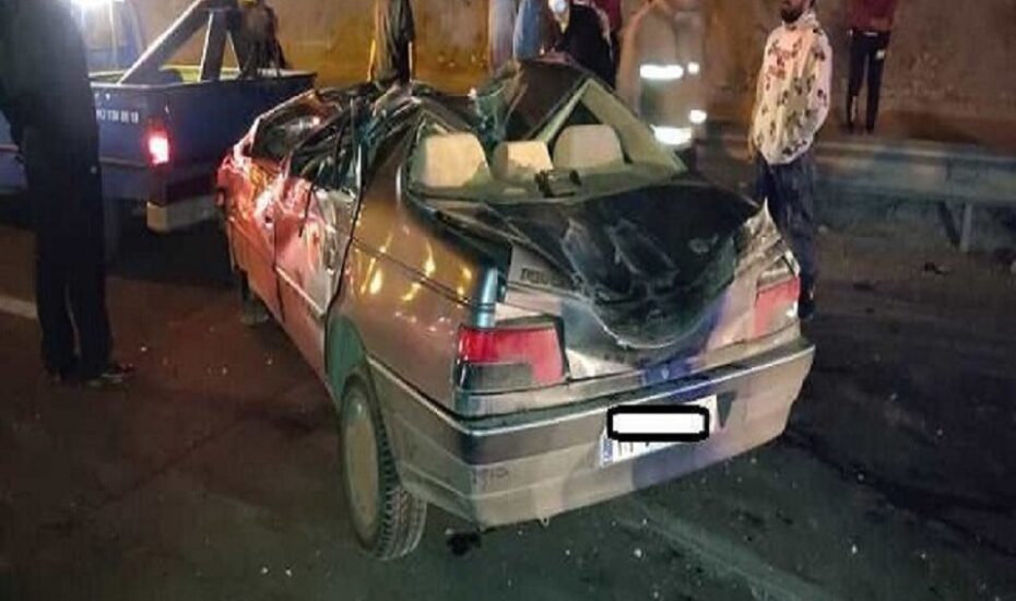 تصادف شدید بزرگراه شهید آوینی