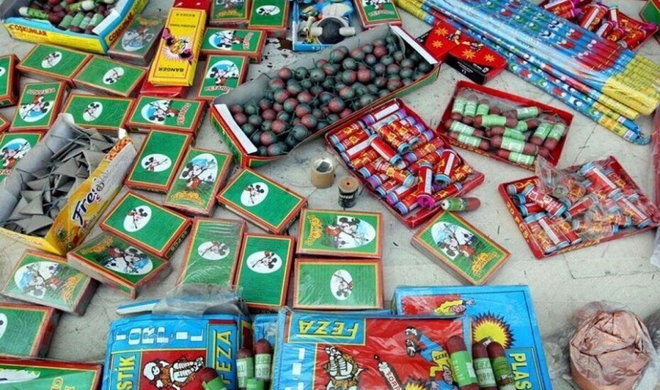 کشف ۴۳ تن مواد محترقه