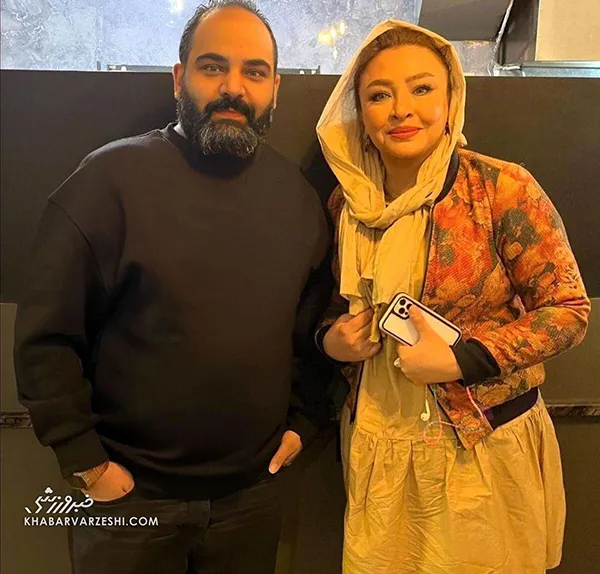آفتابی شدن احسان علیخانی با شمایلی متفاوت در کنار مه‌لقا باقری