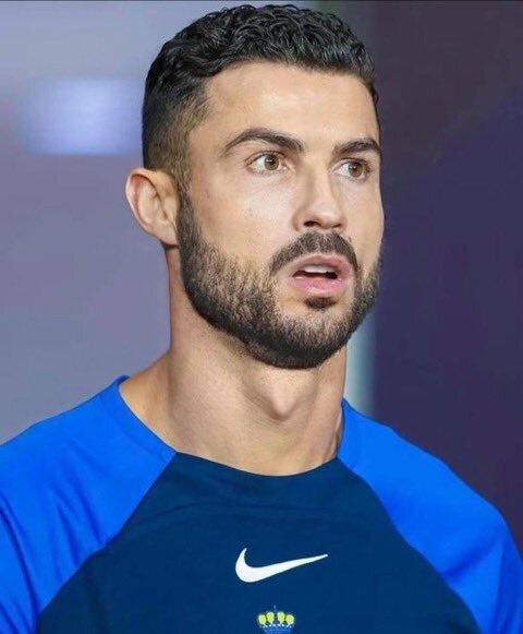 چهره رونالدو ابرستاره فوتبال 