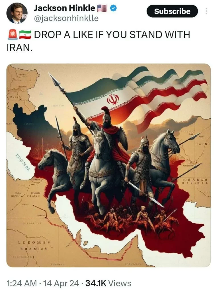  جکسون هینکل  حملات ایران