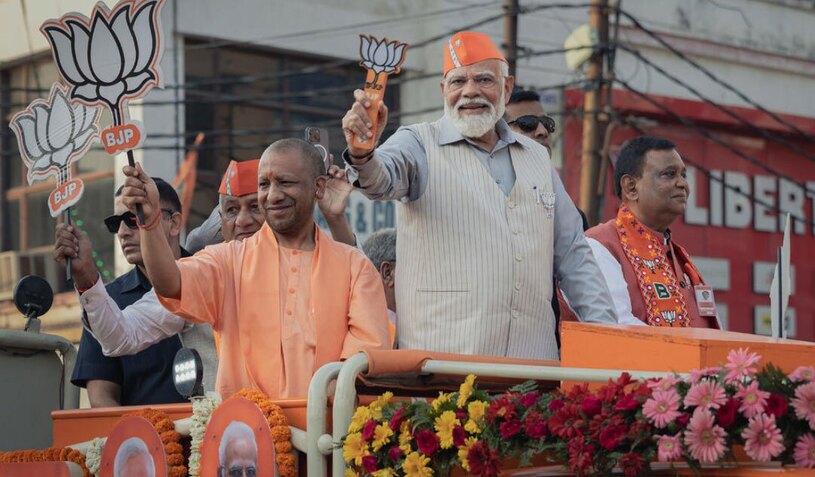 کارزار تبلیغاتی "نارندرا مودی" نخست وزیر هند 