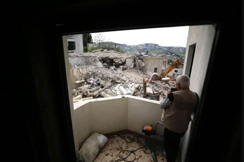 حمله هوایی اسراییل به منطقه سلطانیه 