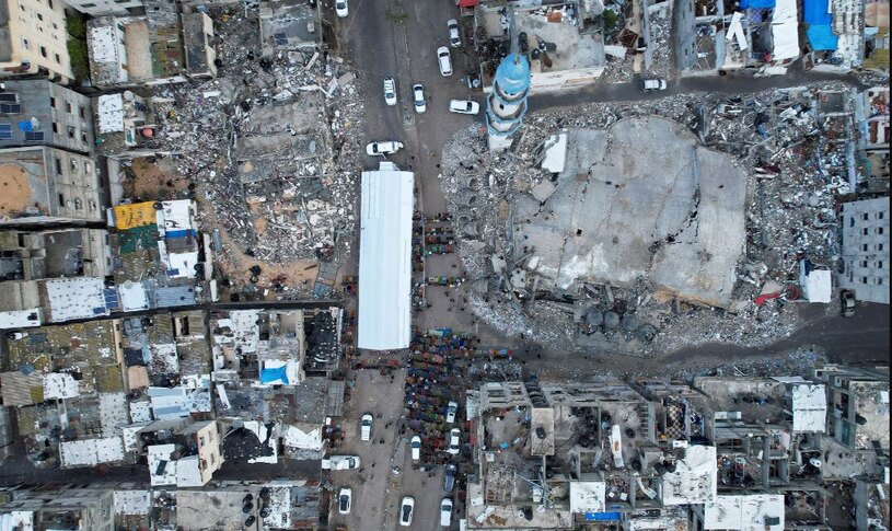 شهر رفح در جنوبی ترین نقطه نوار غزه