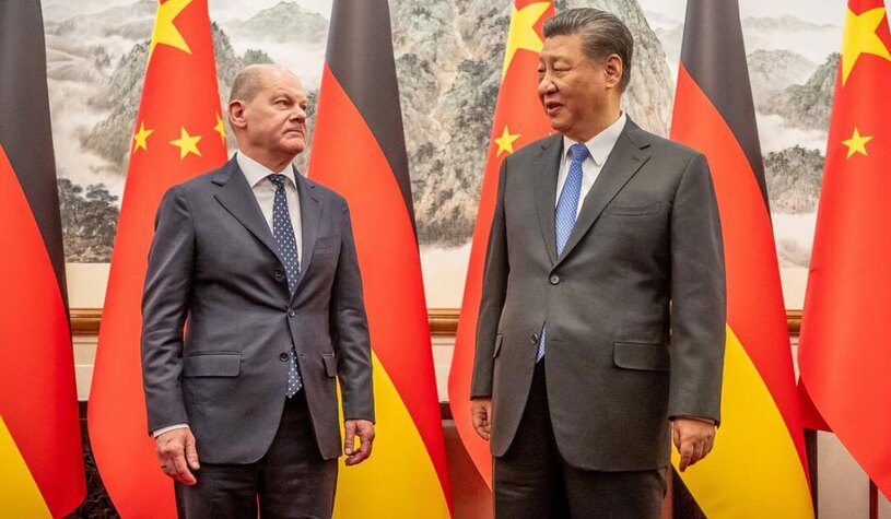 سفر رسمی 3 روزه صدراعظم آلمان به چین