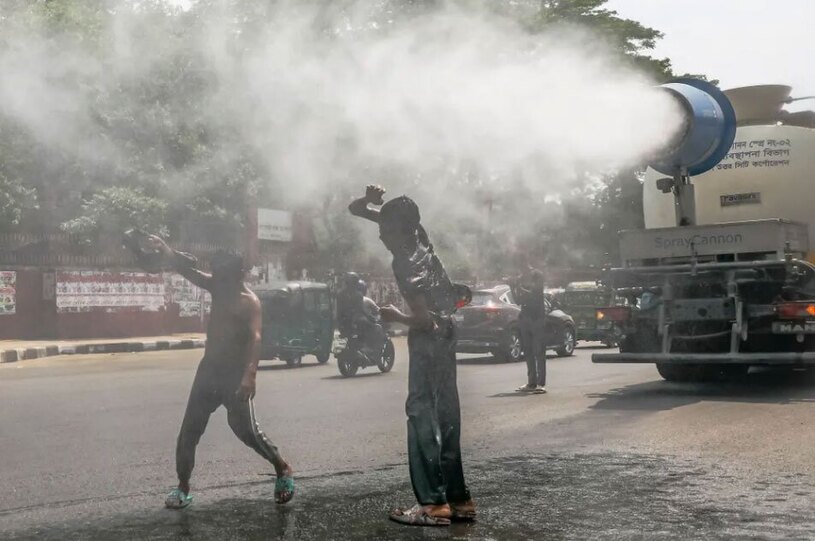 دستگاه خنک کننده هوا در شهر داکا 