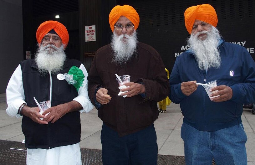 مراسم رژه سالانه " سیک ها" 