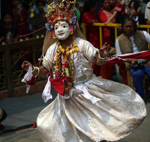 جشن سنتی در کاتماندو نپا