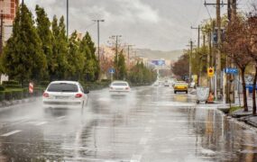 بارش باران و وقوع رعد و برق