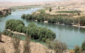 تصاویری از خارج شدن‌ آب به نفع افغانستان از کشور