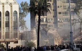 حمله اسرائیل به کنسولگری ایران در دمشق