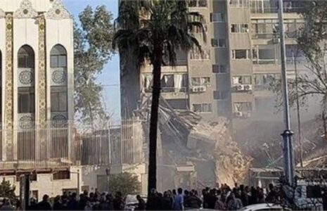 حمله اسرائیل به کنسولگری ایران در دمشق