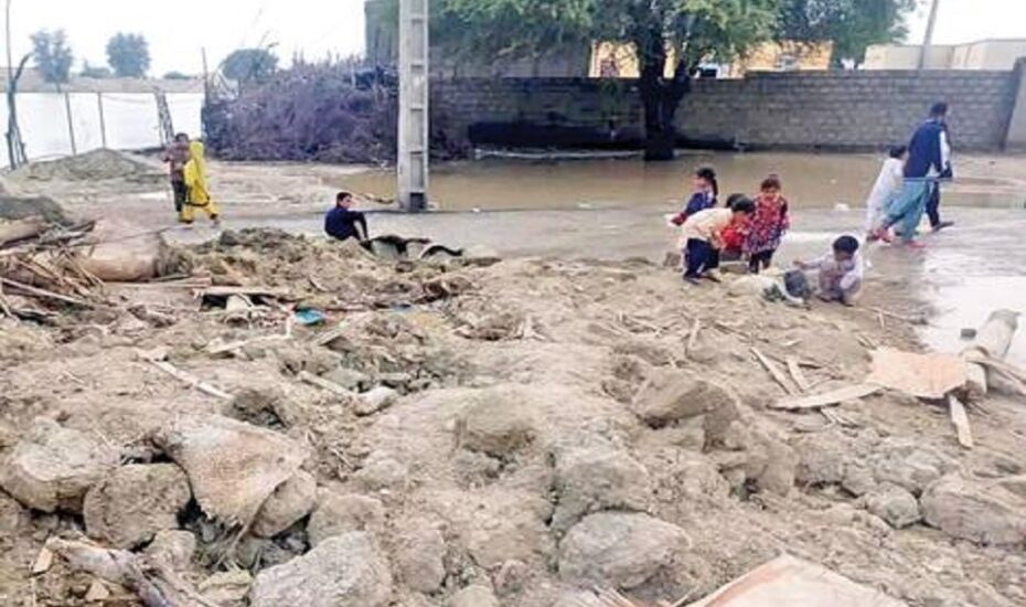 قطع برق سیل در سیستان و بلوچستان