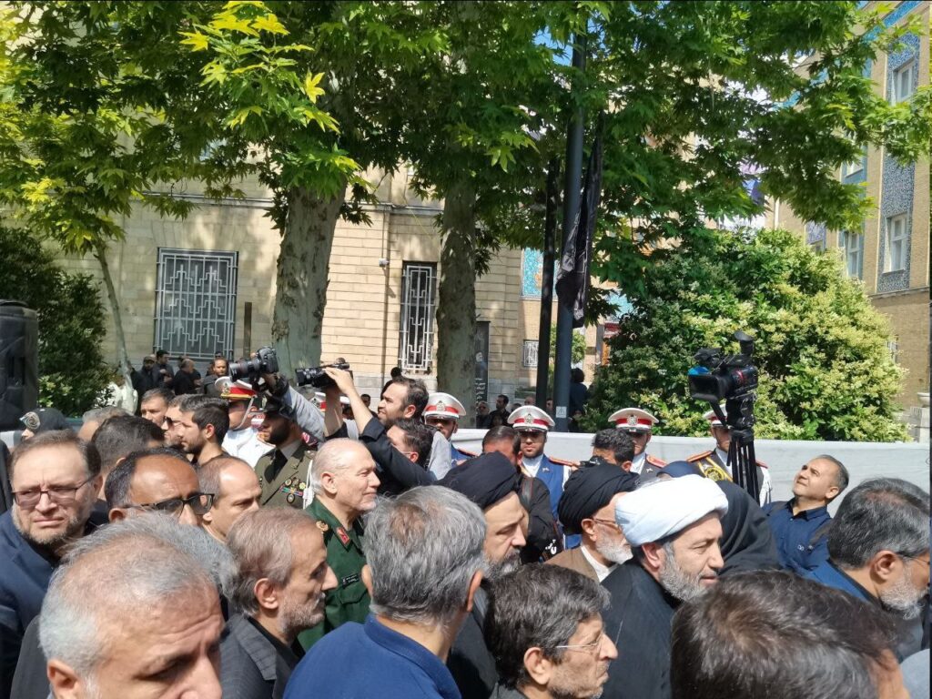 مراسم تشییع شهید امیرعبداللهیان