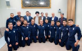 دیدار ملی‌پوشان فوتسال با مقام معظم رهبری + تصاویر