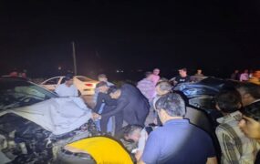3 کشته در تصادف زنجیره ای جاده ماکو