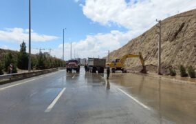 اتوبان شهید خرازی باز شد