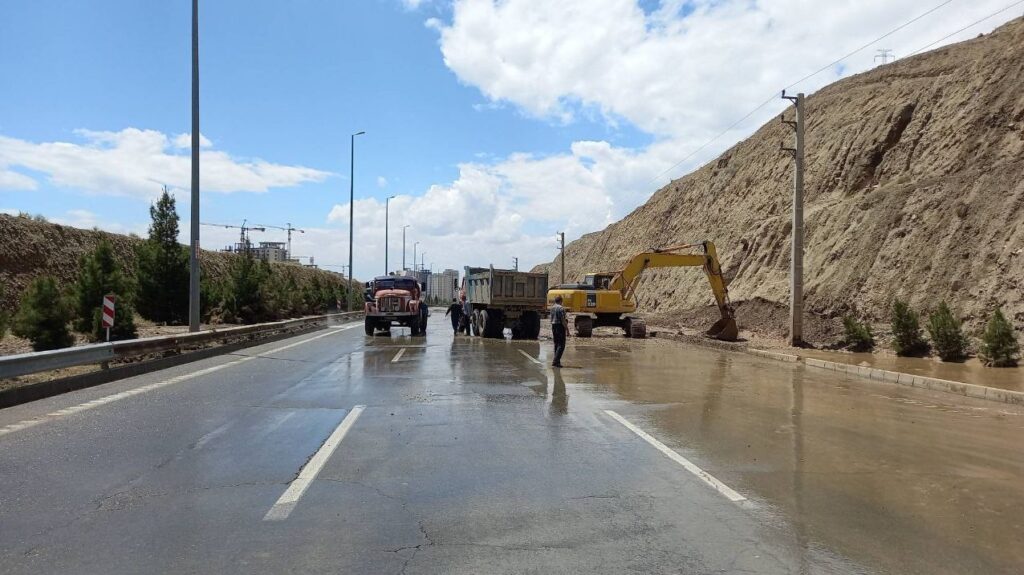 اتوبان شهید خرازی باز شد