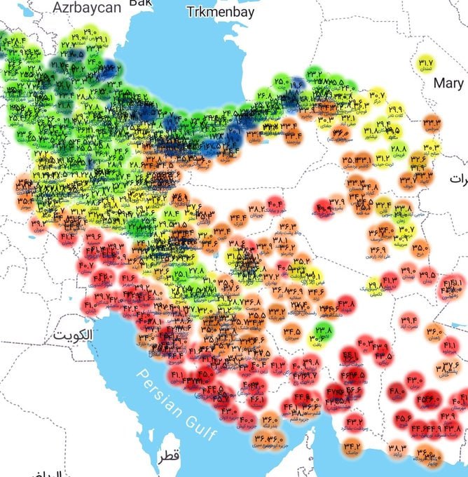 ایران وارد تابستان شد