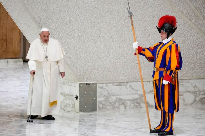 پاپ فرانسیس در واتیکان