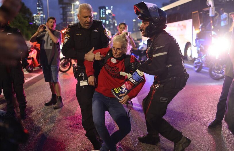 اعتراض خانواده اسرای اسرائیلی علیه نتانیاهو