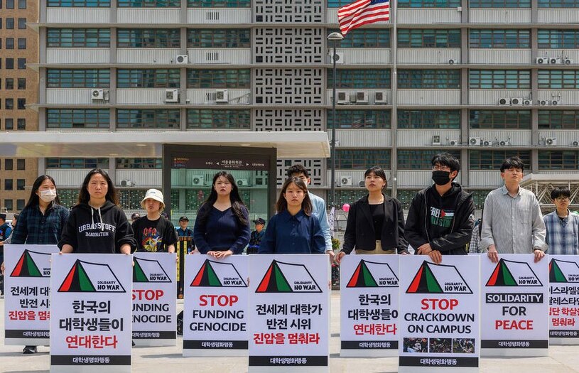 دیدنی های امروز؛ از رای دادن زندانی مکزیکی تا عکس های کمدی حیوانات خانگی تظاهرات دانشجویان کره جنوبی