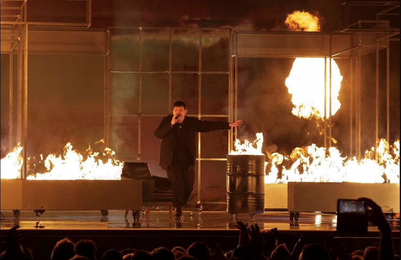 دیدنی های امروز؛ از شفق قطبی تا مسابقات یورو ویژن مسابقات یورو ویژن در مالمو سوئد