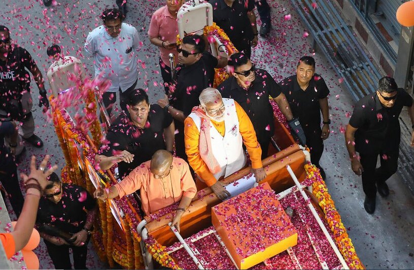 دیدنی های امروز؛ از تک تیراندازی رهبر کره شمالی تا انتخابات هند سفر تبلیغاتی نخست وزیر هند به شهر واراناسی