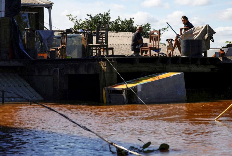 اسب تلف شده در سیل مرگبار