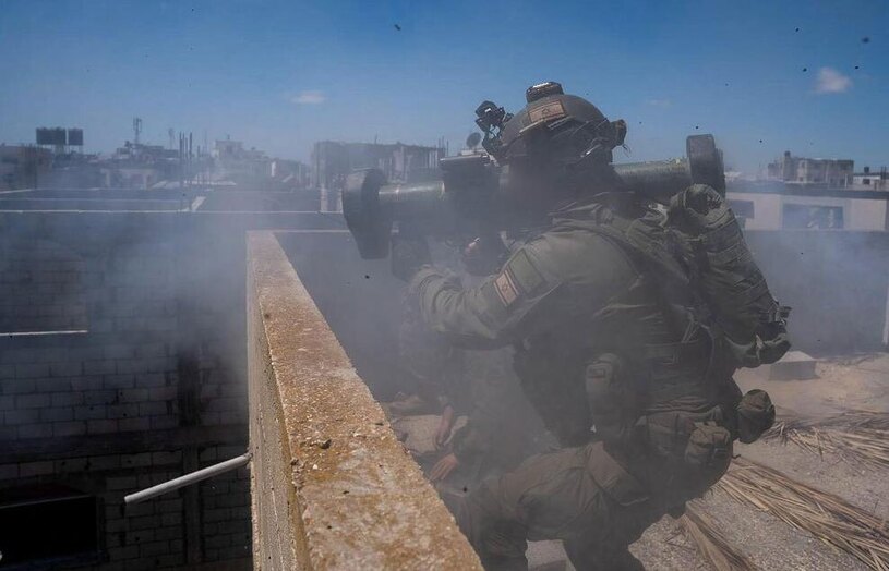 حمله نیروهای اسرائیلی به بخش های شرقی شهر رفح