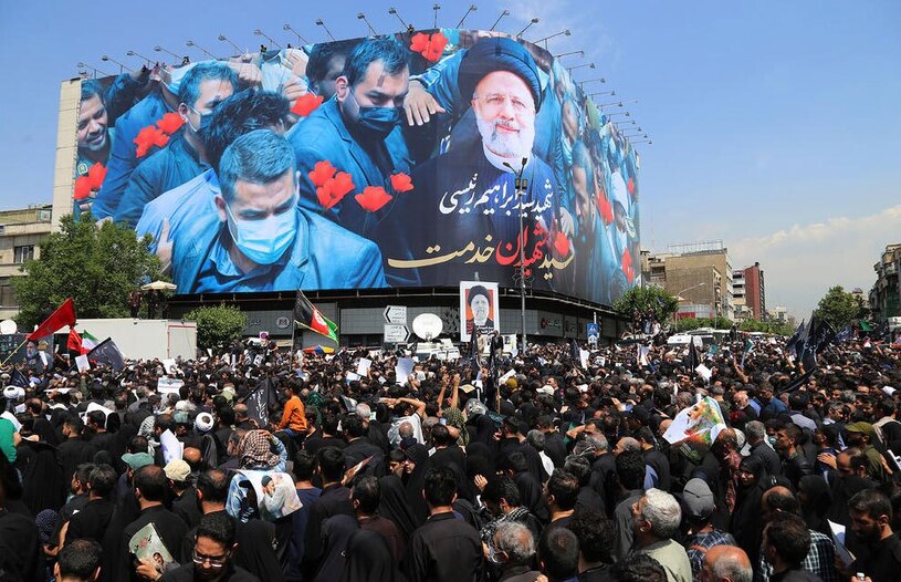 مراسم تشییع "شهدای خدمت"