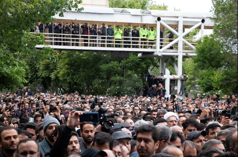 مراسم تشییع "شهدای خدمت"