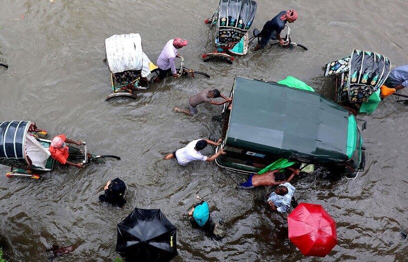 سیل در بنگلادش