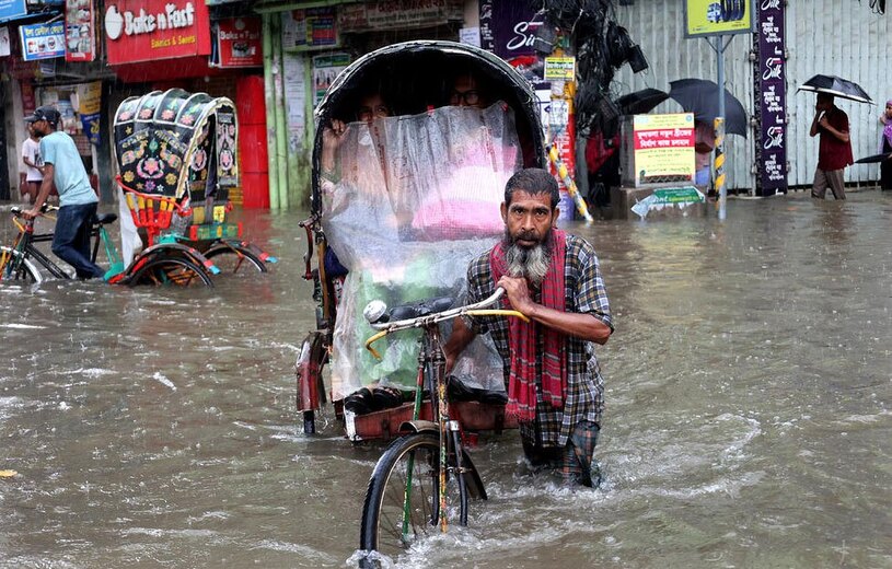 سیل در بنگلادش